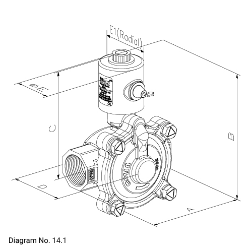 Pilot Operated Diaphragm Type Solenoid Valve No Uflow Automation India Uflow Solenoid Valve