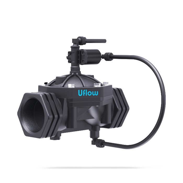 Uflow External Pilot Operated Diaphragm Valve NO and NC Manufacturers Suppliers In globel